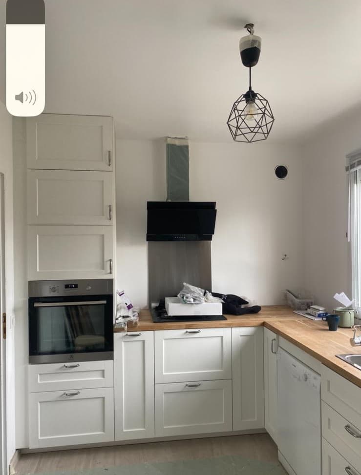 Rénovation complète d'une cuisine